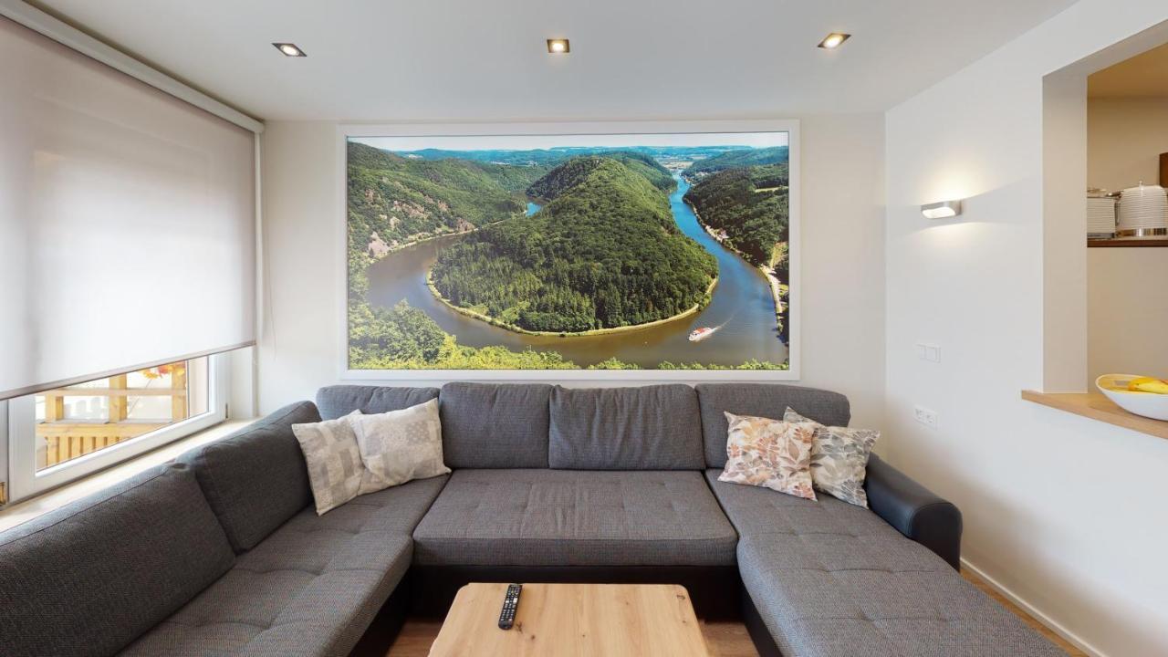 Ferienwohnung Am Saarweg メルツィッヒ エクステリア 写真